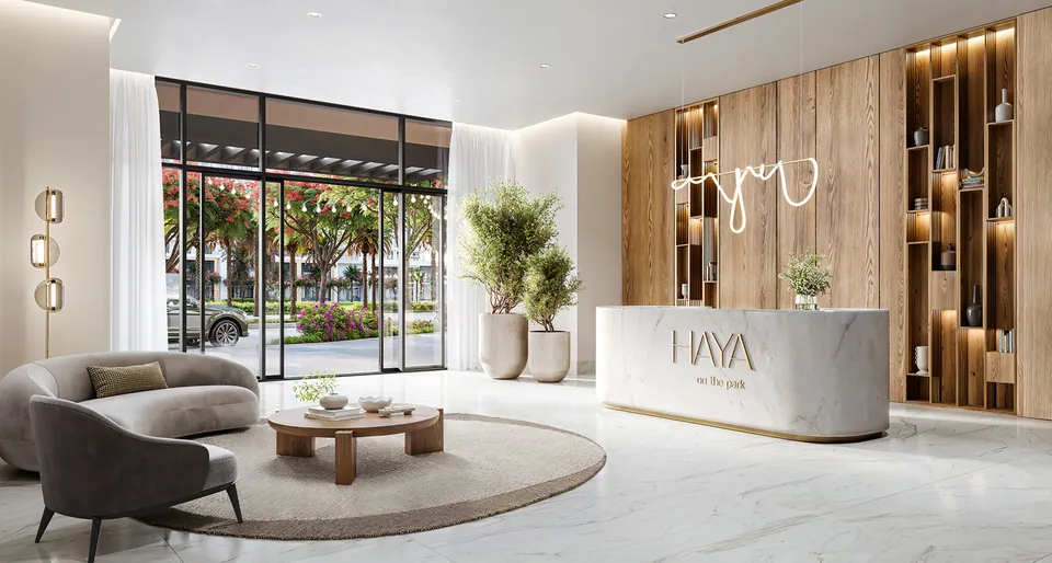 Haya on the Park: interior living, photo 5 of 12