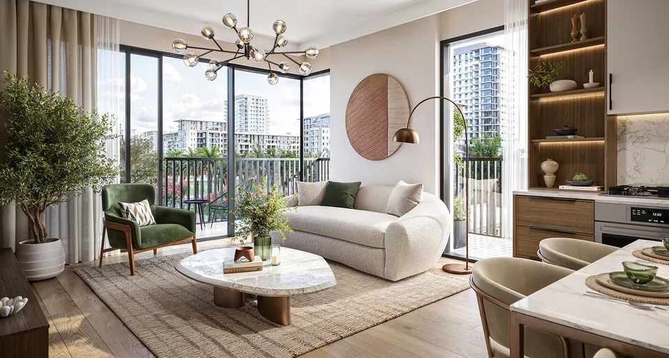 Haya on the Park: interior living, photo 6 of 12