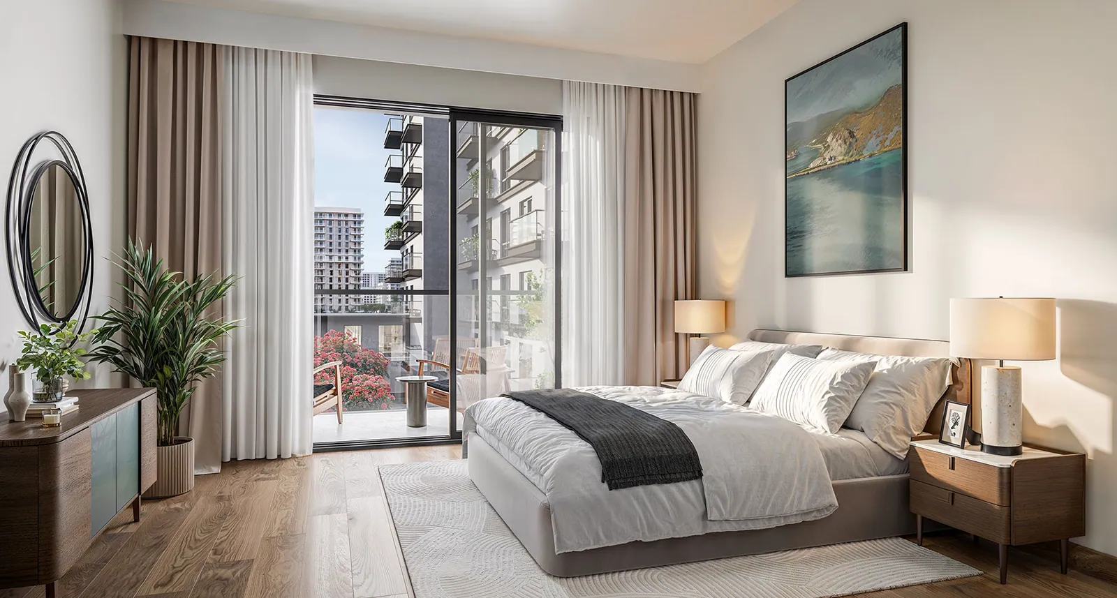Lana on the Park: interior living, photo 7 of 12