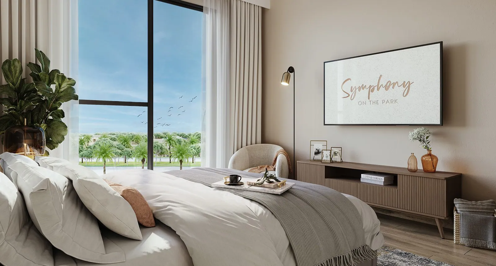 Symphony on the Park: interior living, photo 6 of 12