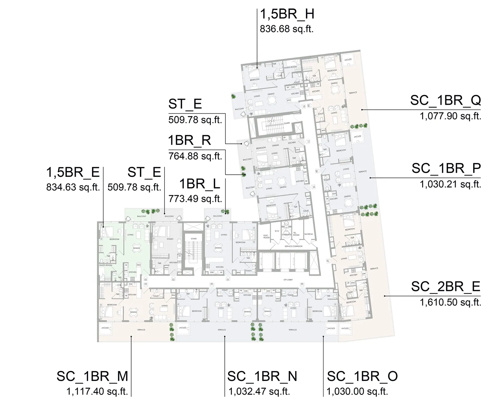 IR1DIAN PARK: floorplan, photo 10 of 12