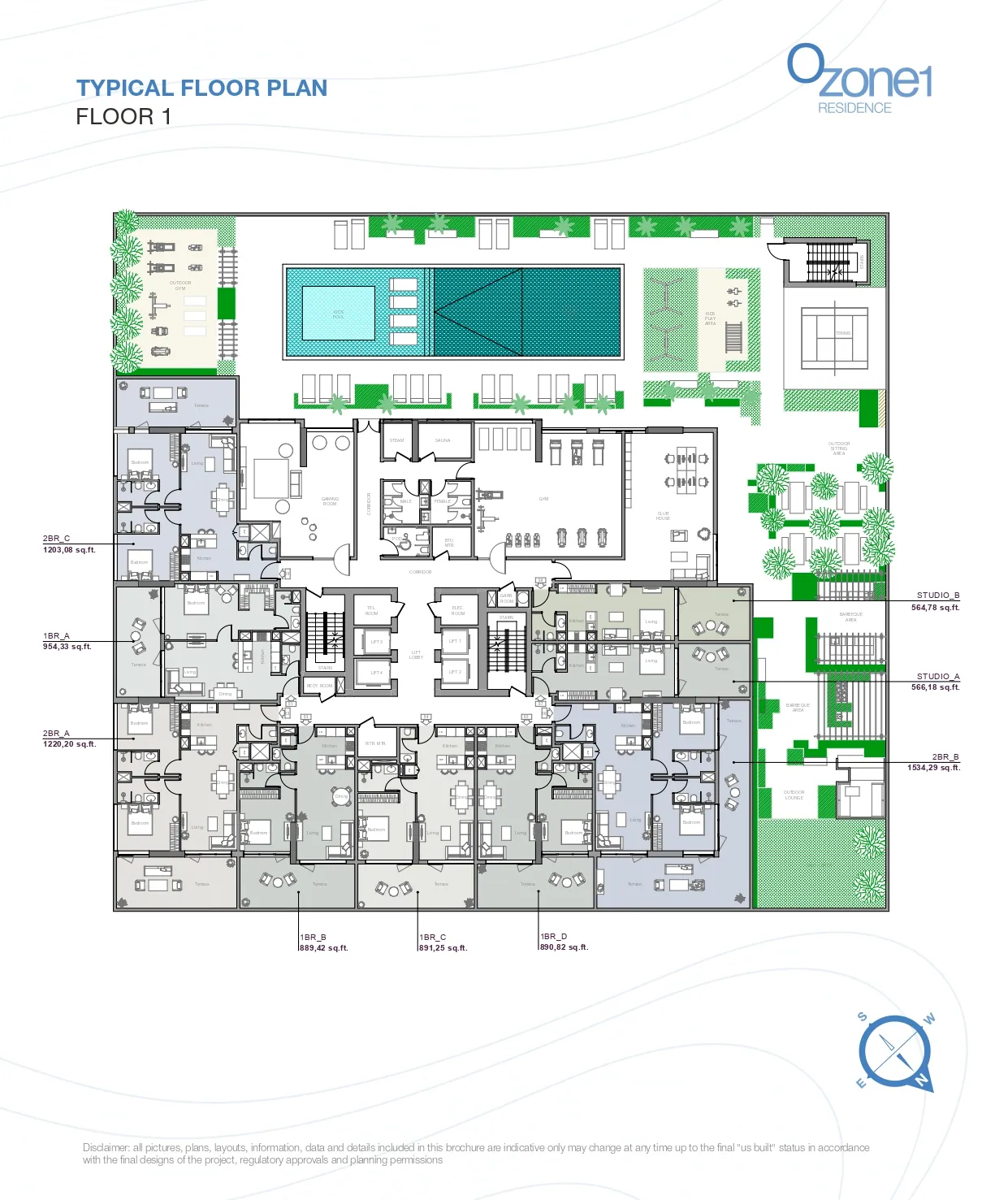 OZONE 1: floorplan, photo 12 of 12