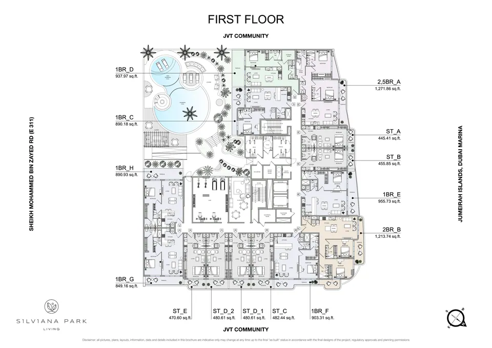 S1LVIANA PARK LIVING: floorplan, photo 11 of 12