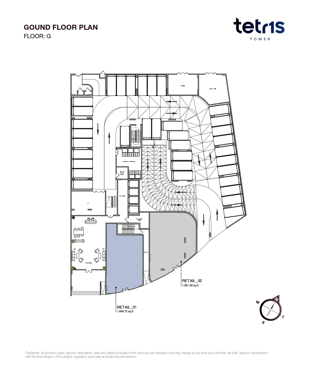 TETR1S Tower: floorplan, photo 12 of 12