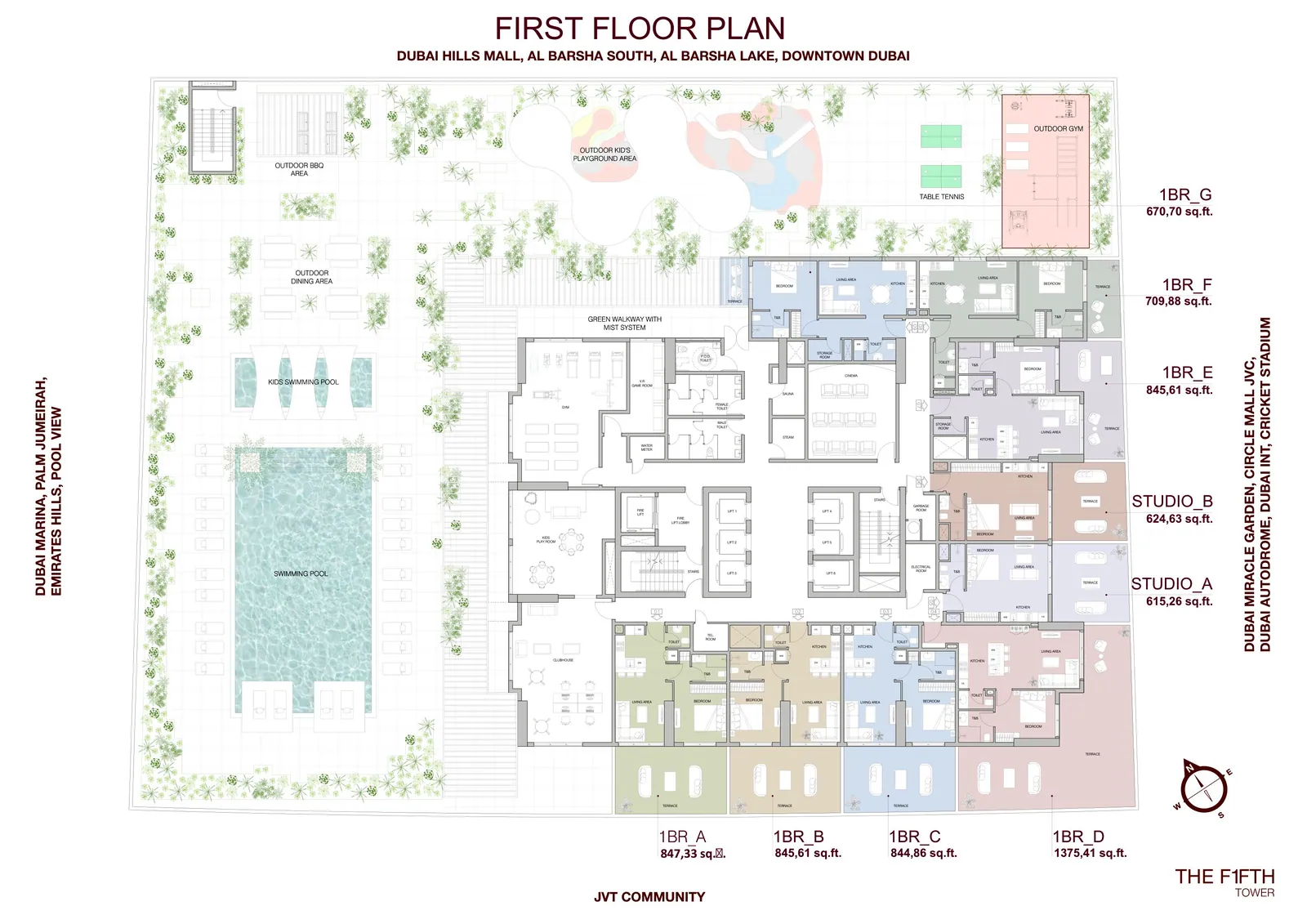 THE F1FTH: floorplan, photo 12 of 12