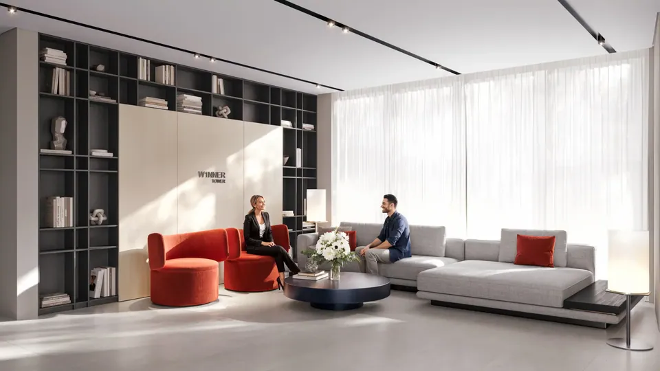 THE W1NNER: interior living, photo 4 of 12