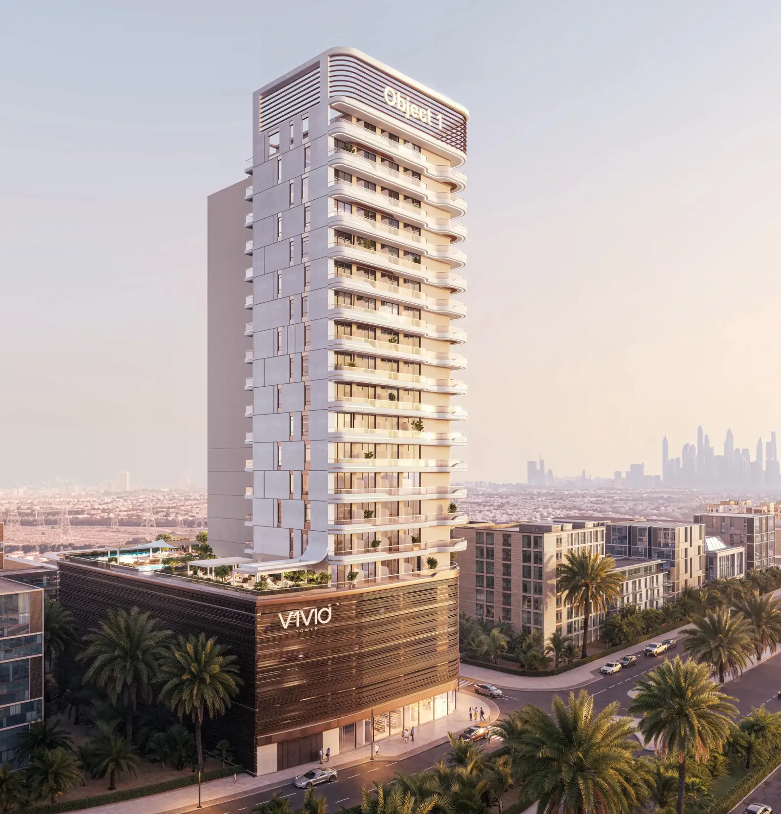 V1VID Tower: exterior, photo 2 of 12