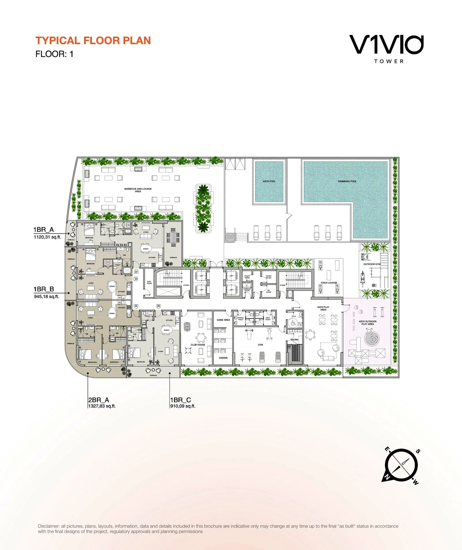 V1VID Tower: floorplan, photo 12 of 12
