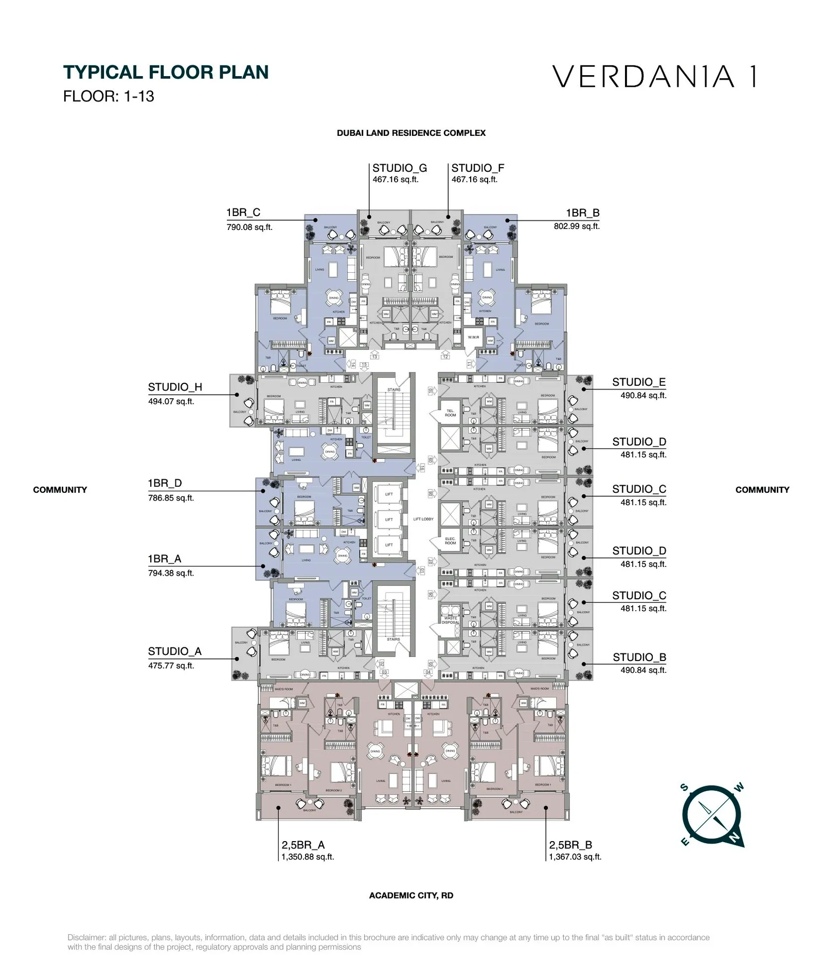 VERDAN1A 1: floorplan, photo 11 of 12
