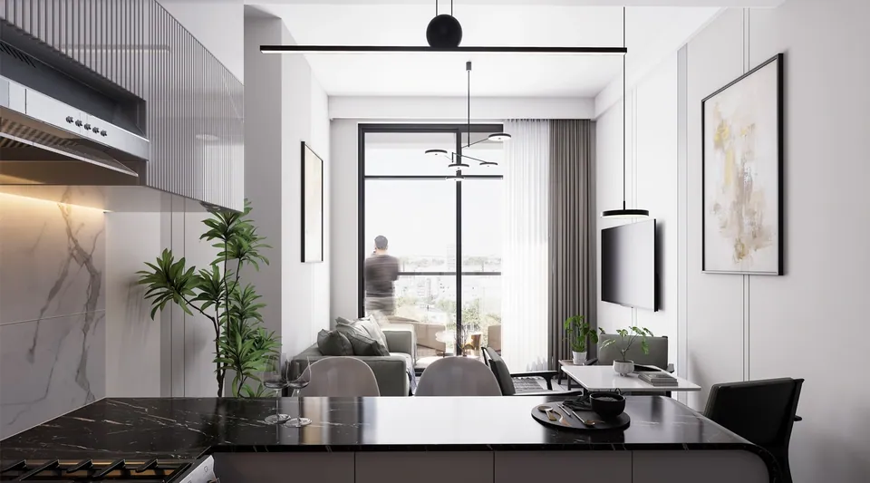 The Eighty Three: interior living, photo 5 of 10