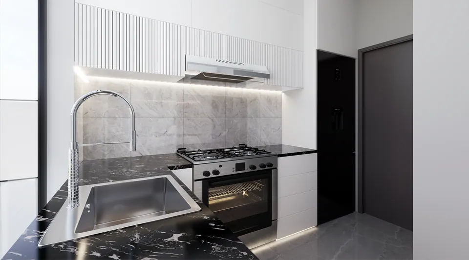 The Eighty Three: interior kitchen, photo 7 of 10