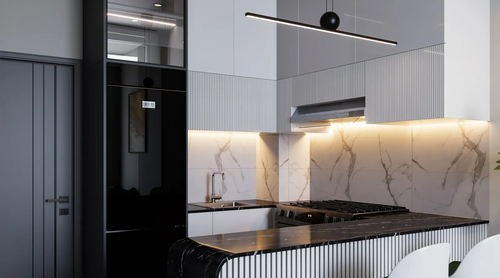 The Eighty Three: interior kitchen, photo 8 of 10