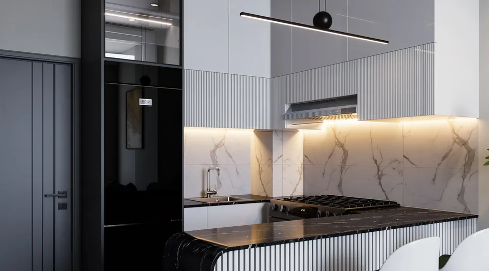 The Eighty Three: interior kitchen, photo 8 of 10