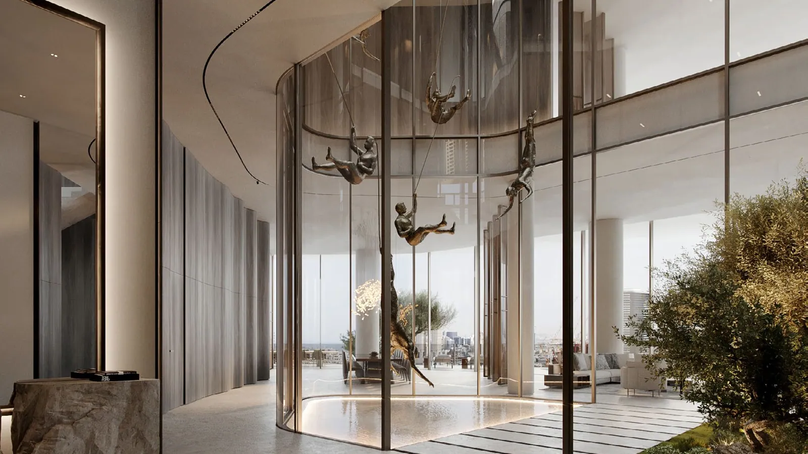 AVA at Palm Jumeirah, Dorchester Collection, Dubai: interior living, photo 3 of 12