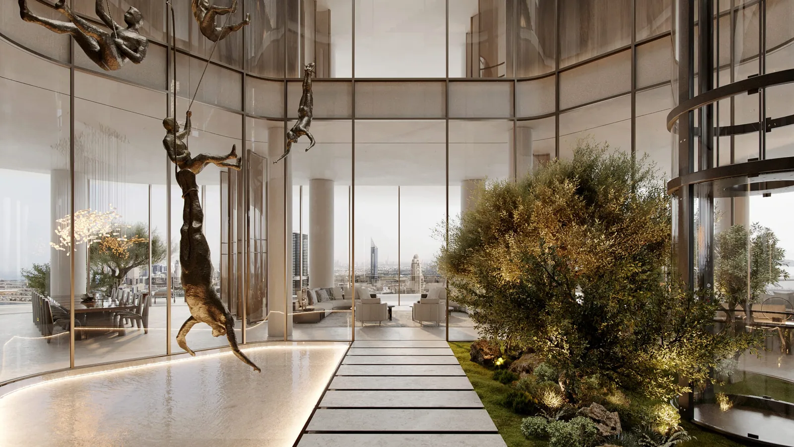 AVA at Palm Jumeirah, Dorchester Collection, Dubai: interior living, photo 4 of 12
