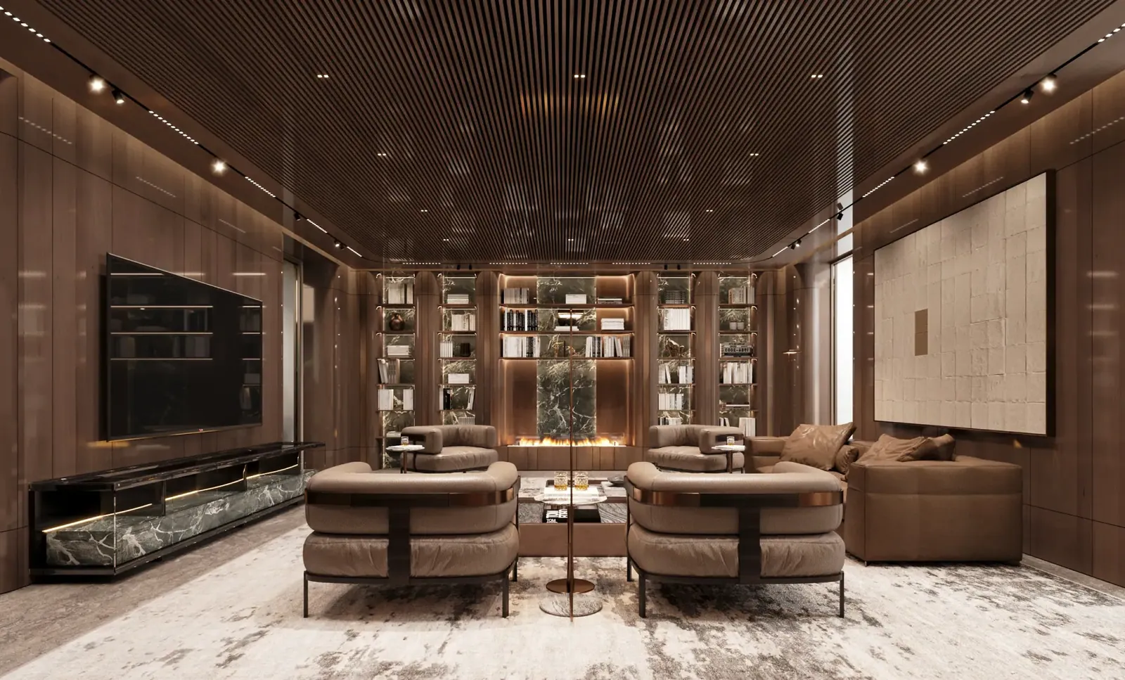 ORLA, Dorchester Collection, Dubai: interior living, photo 7 of 12
