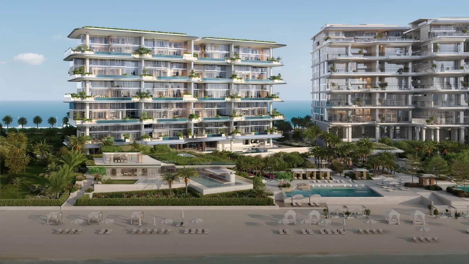 ORLA Infinity, Dorchester Collection, Dubai: aerial, photo 1 of 12