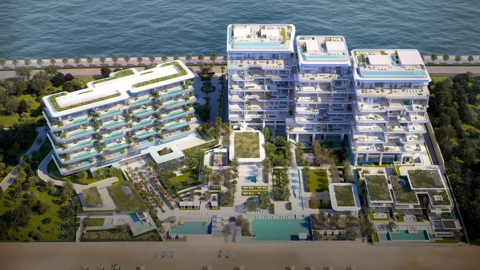 ORLA Infinity, Dorchester Collection, Dubai: aerial, photo 5 of 12