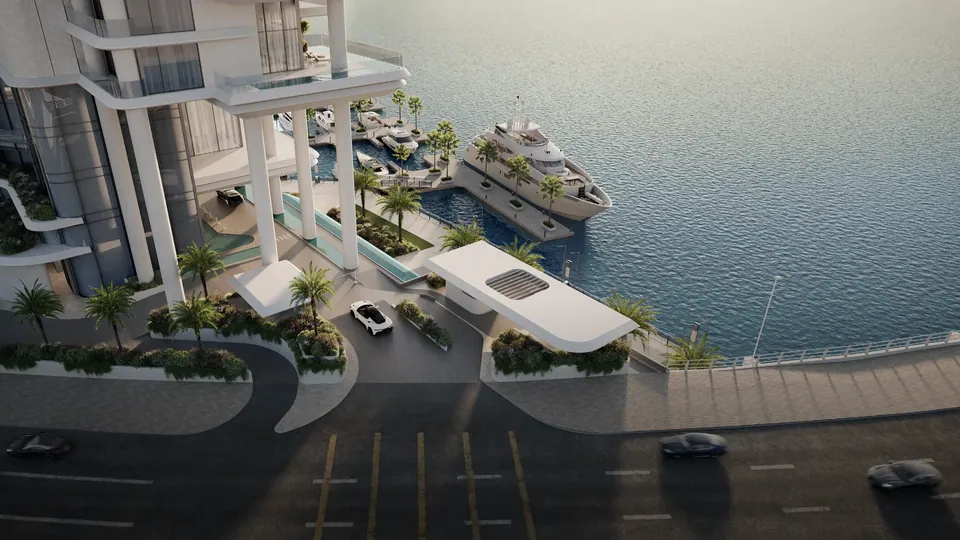 VELA, Dorchester Collection, Dubai: aerial, photo 6 of 12