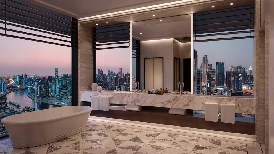 VELA, Dorchester Collection, Dubai: interior bathroom, photo 11 of 12
