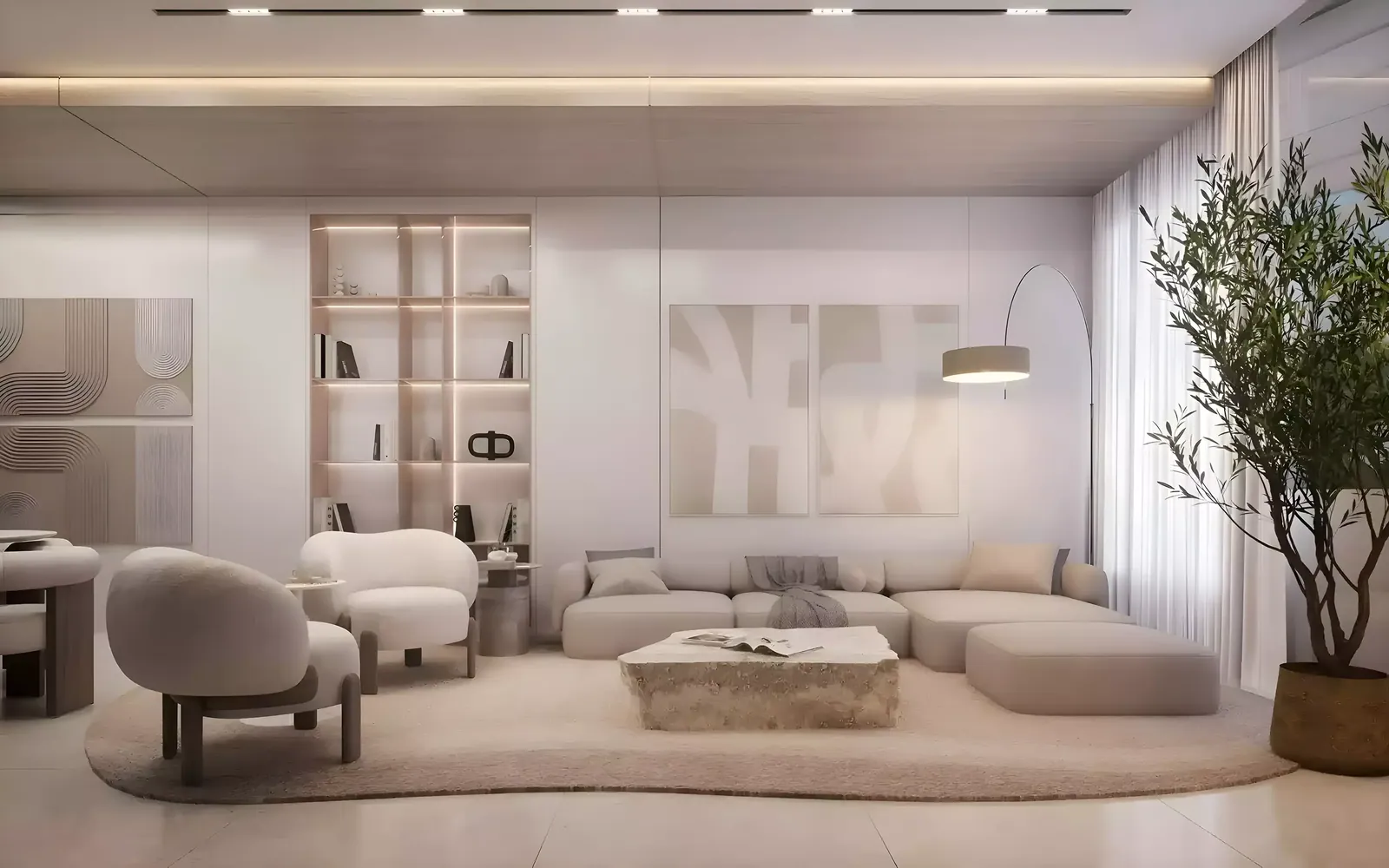 Do Hotels & Residences: interior living, photo 4 of 10
