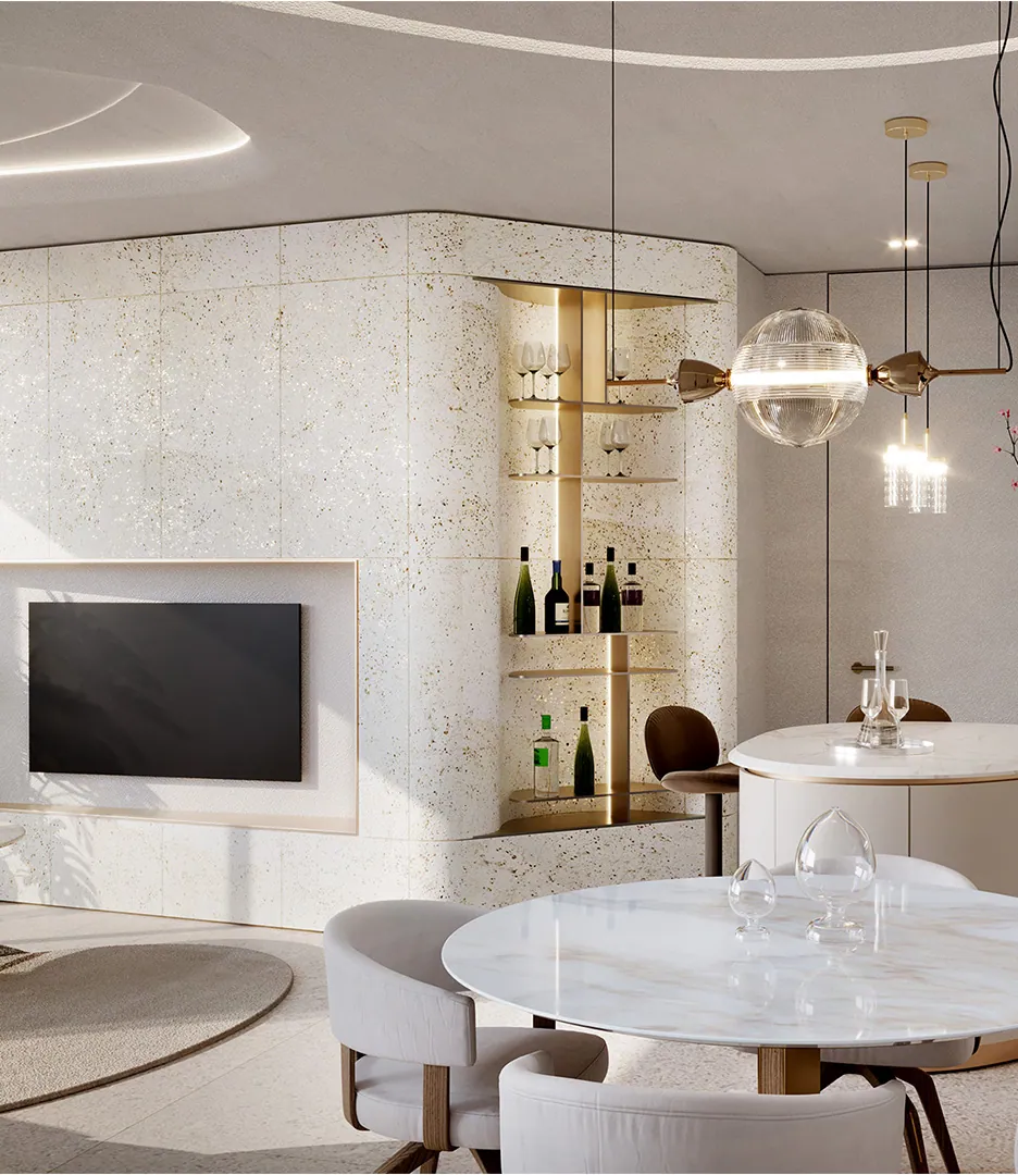 Natuzzi Harmony Residences: interior living, photo 3 of 12
