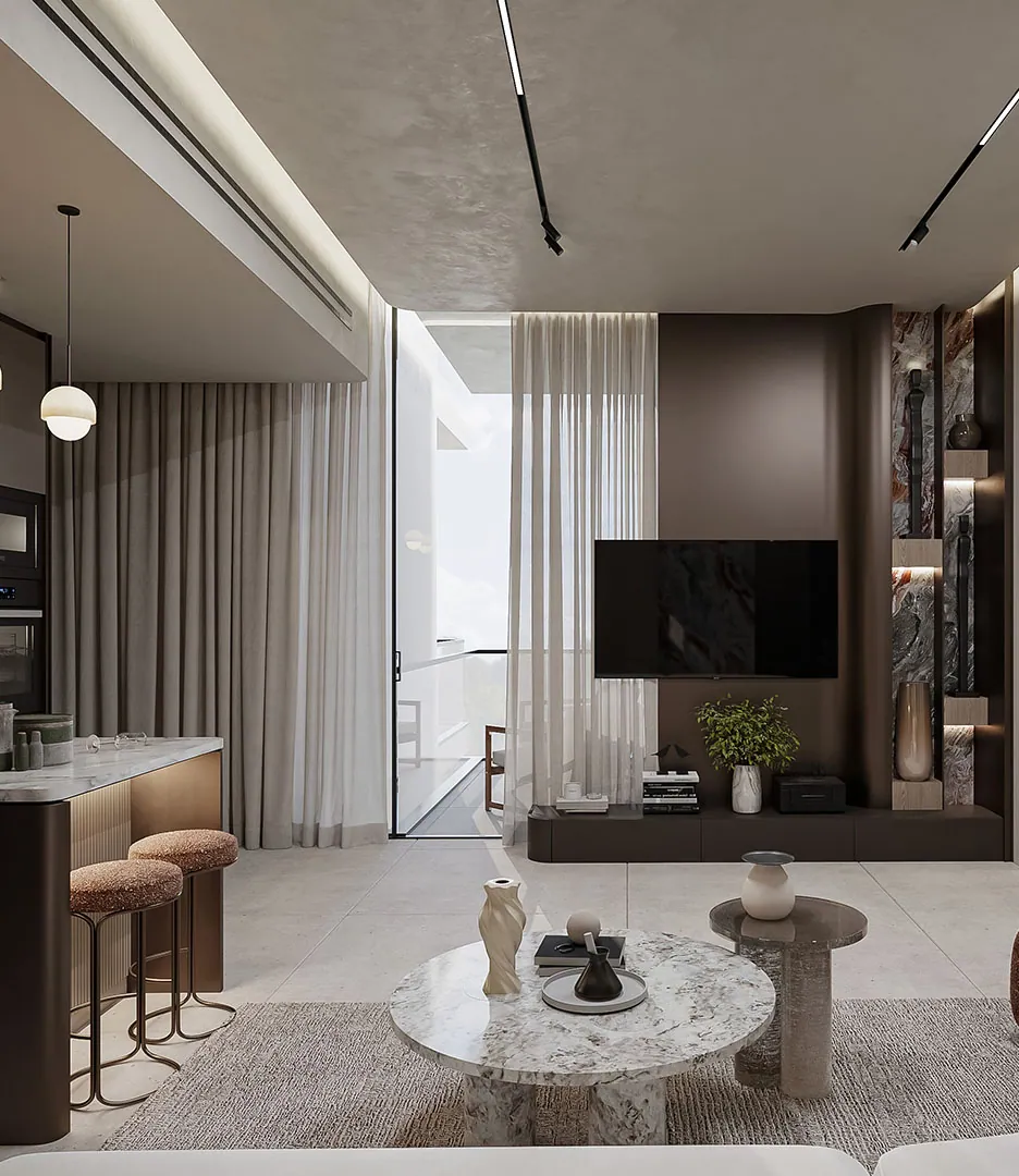Peace Avenue: interior living, photo 6 of 12