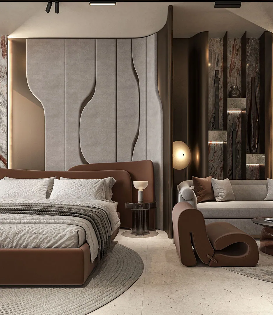 Peace Avenue: interior bedroom, photo 9 of 12