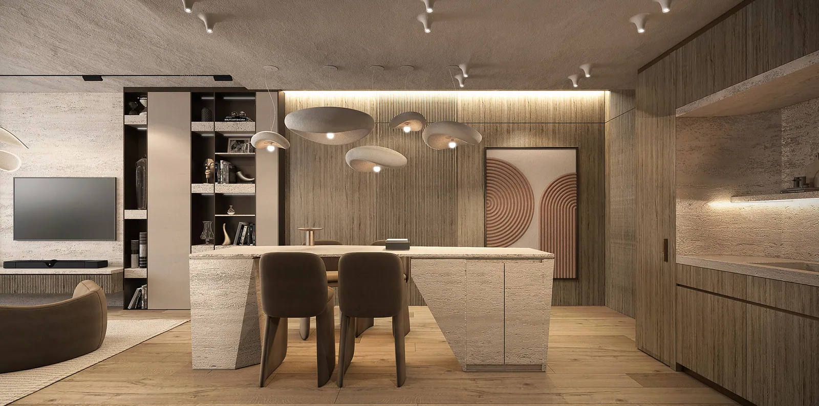 Peace Lagoons: interior living, photo 7 of 12