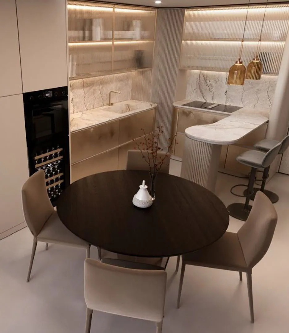 Sky Harmony: interior living, photo 4 of 7