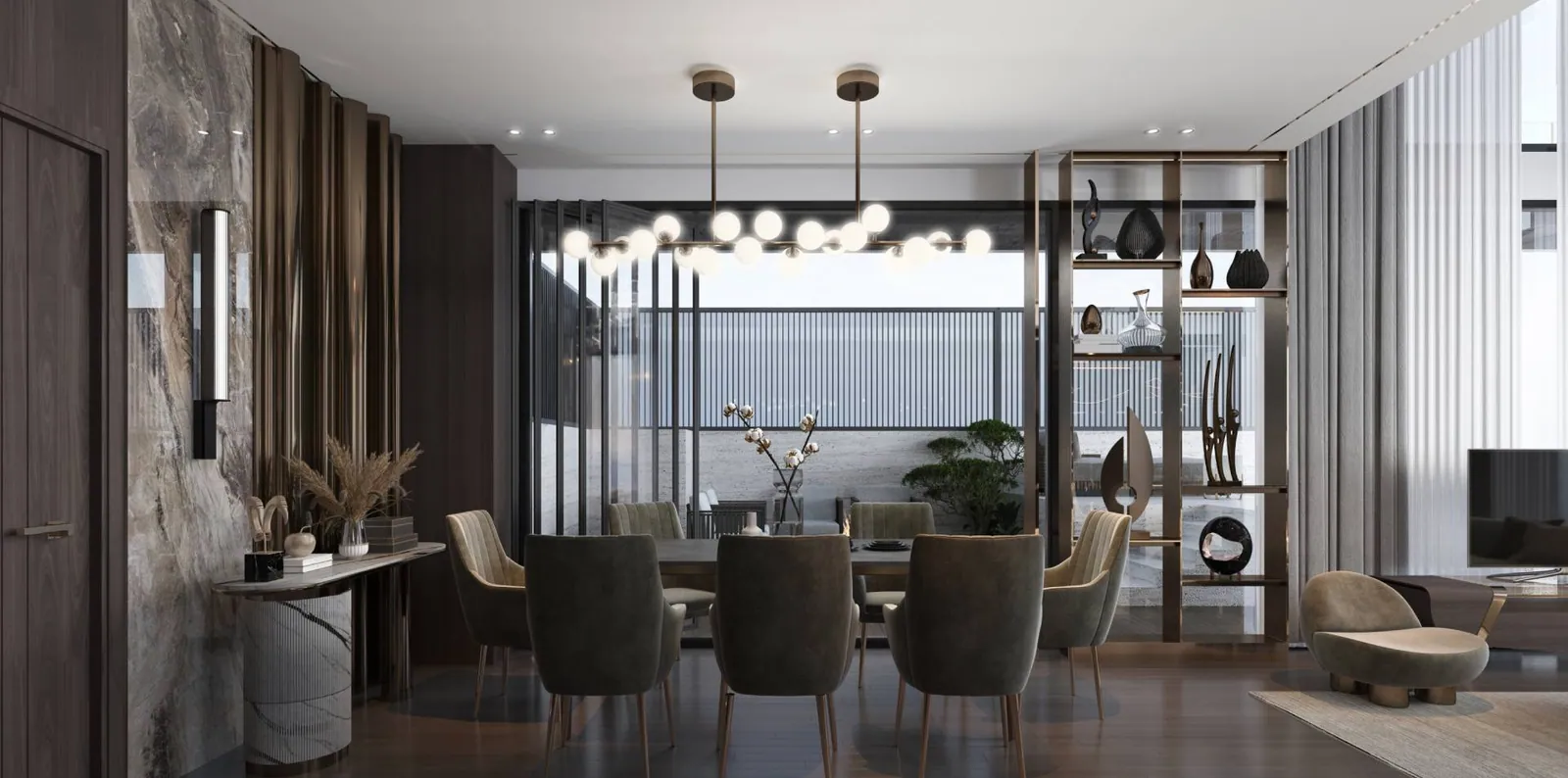 Sky Livings: interior living, photo 7 of 12