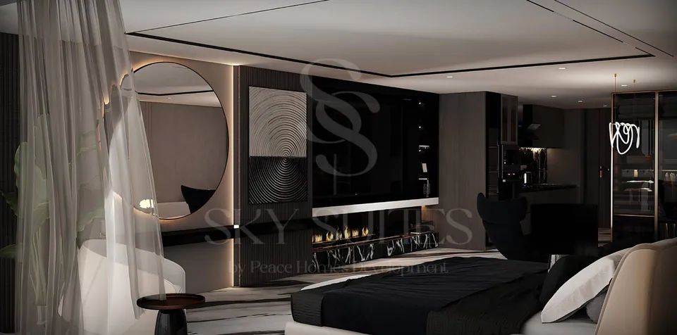 Sky Suites: interior bedroom, photo 5 of 12