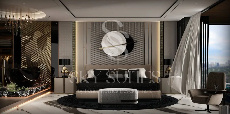 Sky Suites: interior bedroom, photo 11 of 12