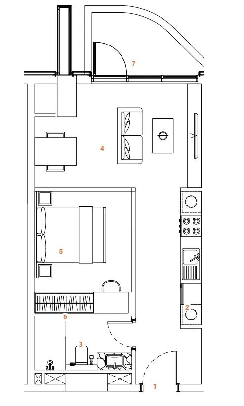 The Orchard Place: floorplan, photo 10 of 11