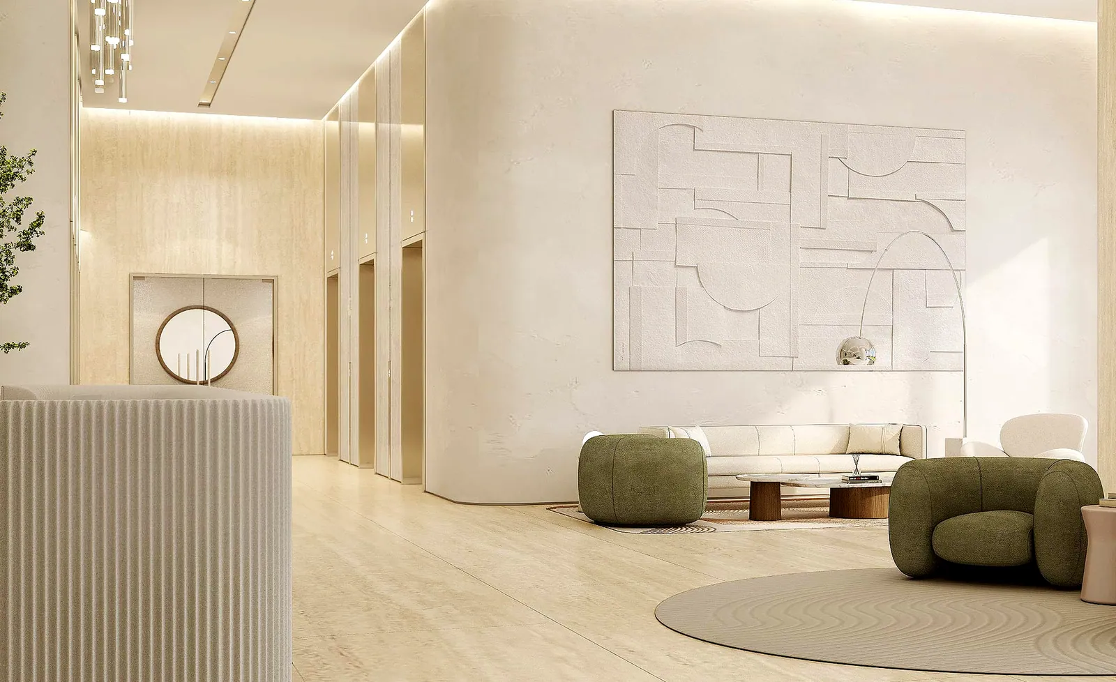 PLT Tower: interior living, photo 7 of 12
