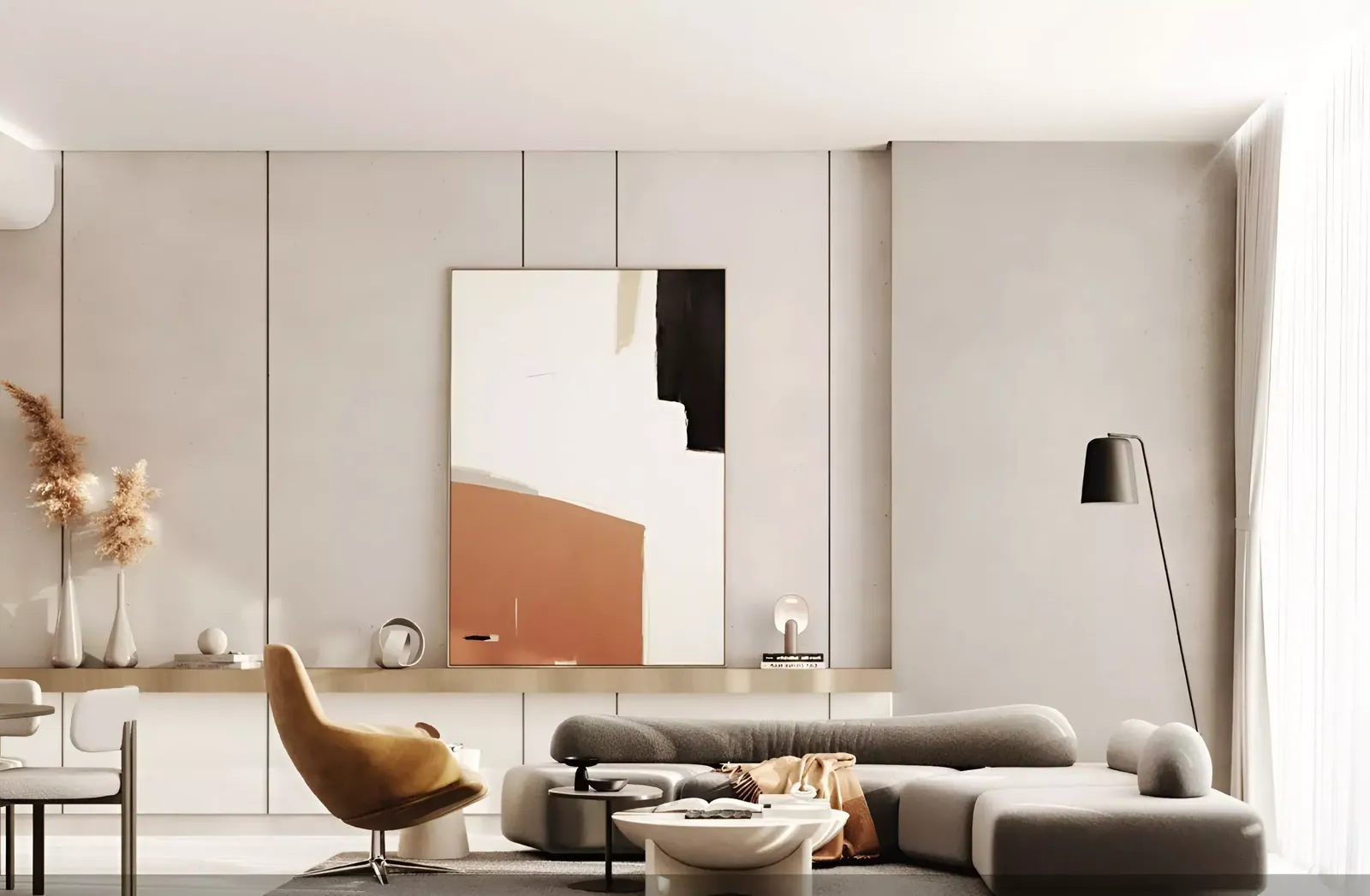 Amaya Residences: interior living, photo 4 of 9