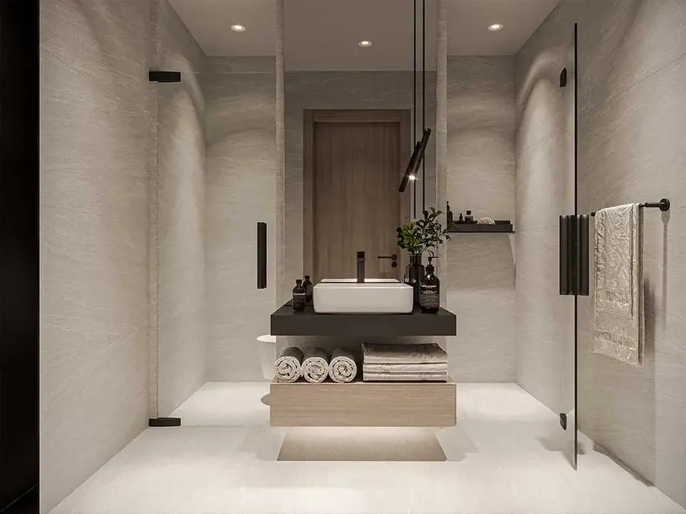 Serene Gardens by Prescott: interior bathroom, photo 9 of 12