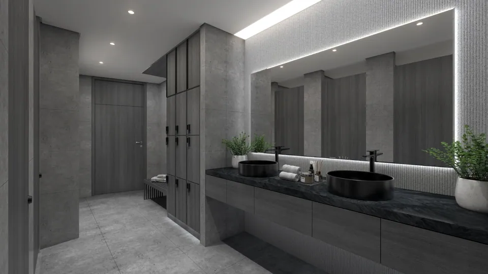 The Waterway by Prestige One: interior bathroom, photo 3 of 12