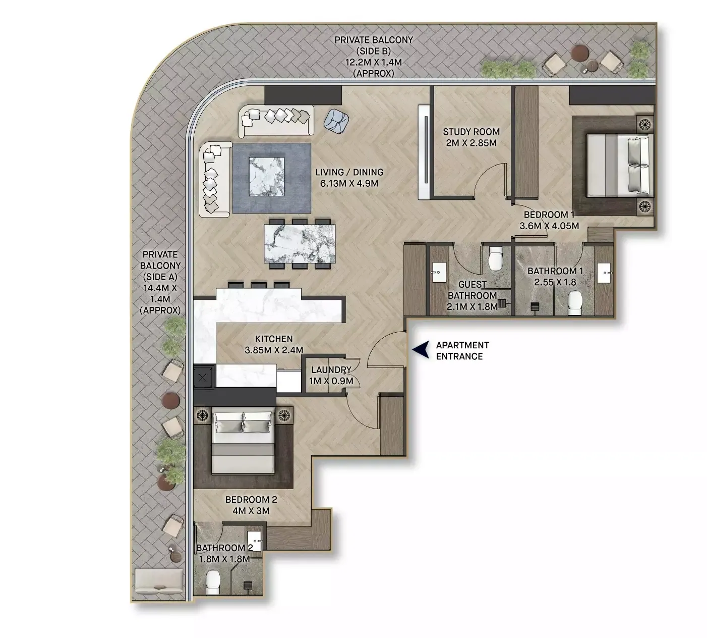PG Maison: floorplan, photo 6 of 6