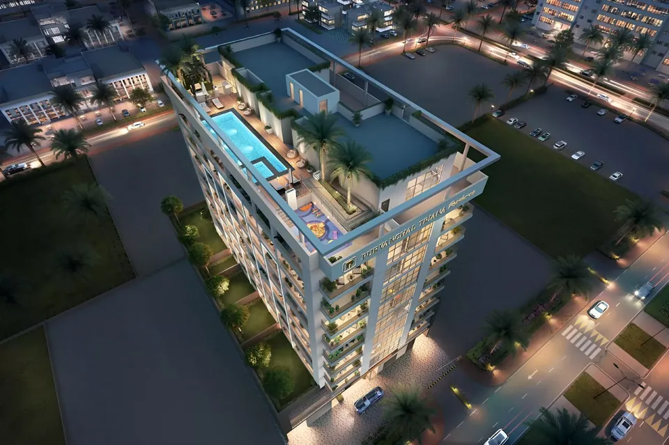 Purvanchal Triana Residences: exterior, photo 3 of 8