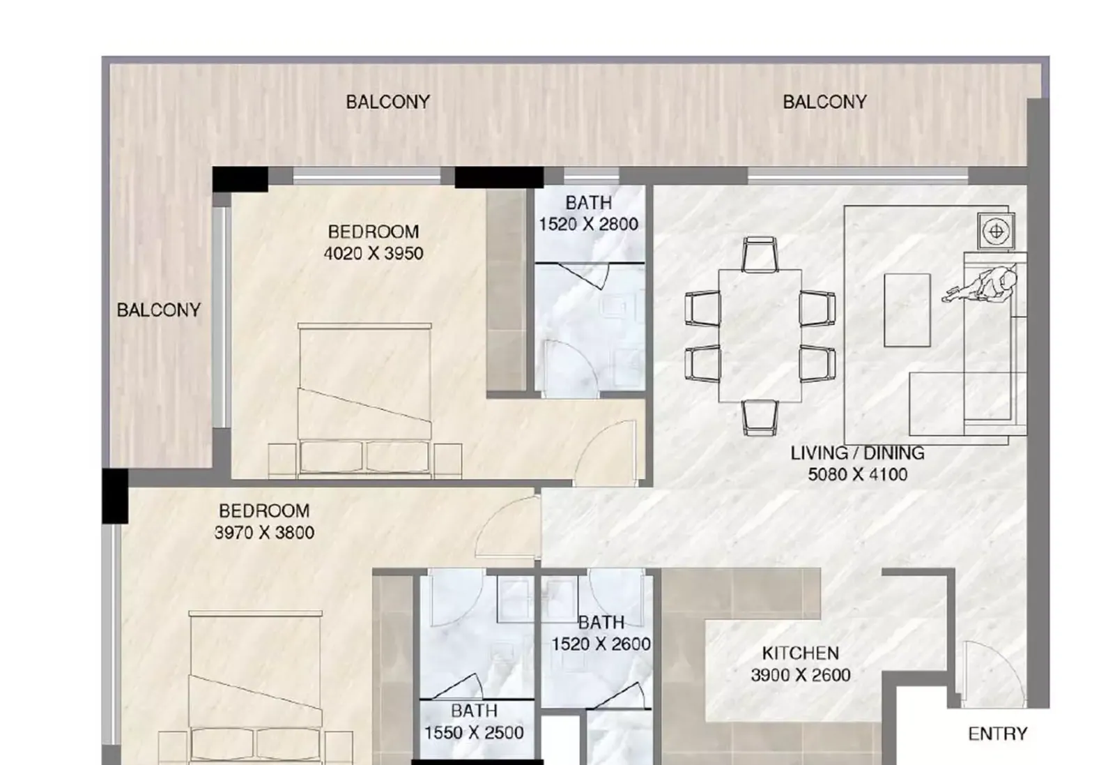 Sunbliss Residences: floorplan, photo 10 of 12