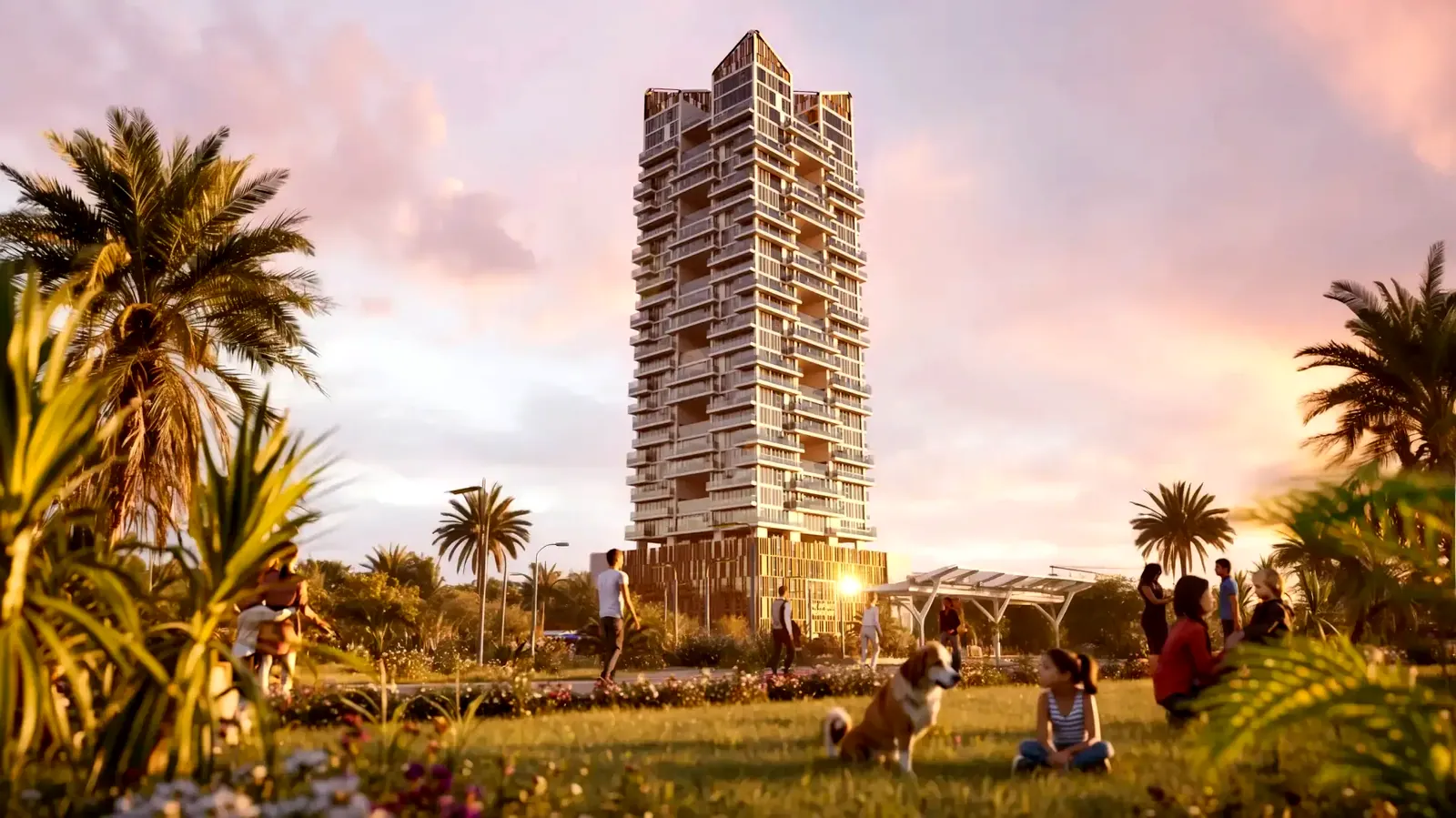 Gharbi II Residences: exterior, photo 3 of 12