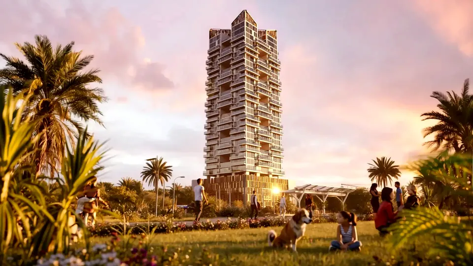 Gharbi II Residences: exterior, photo 3 of 12