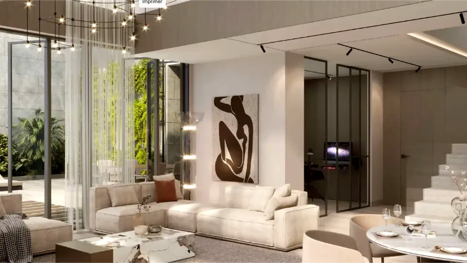 Gharbi II Residences: interior living, photo 9 of 12