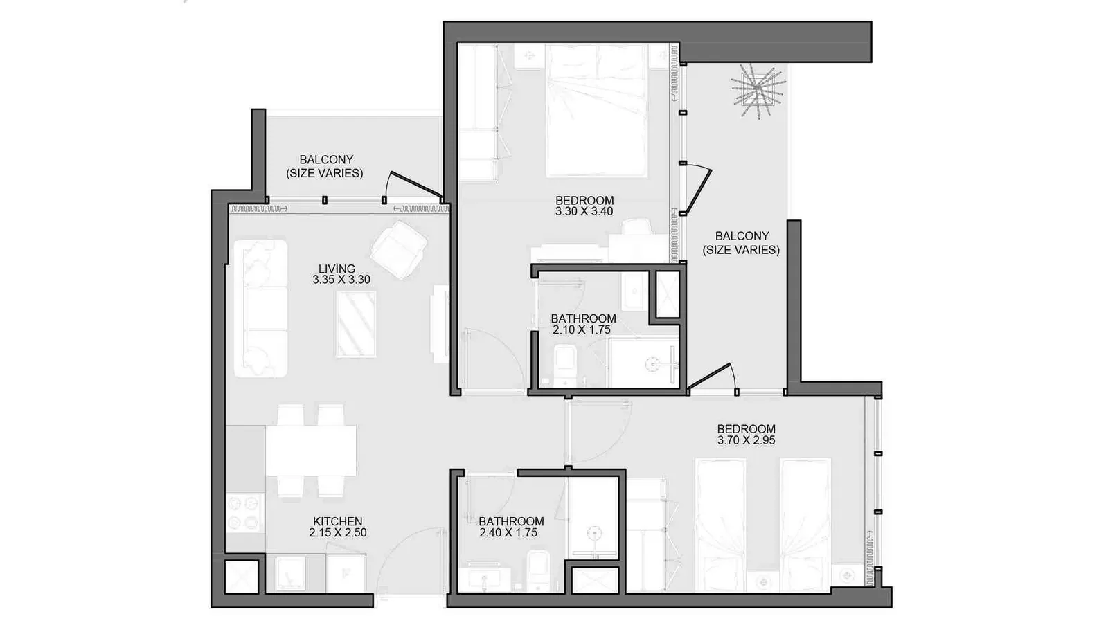 Alba Tower: floorplan, photo 12 of 12
