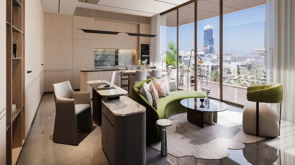 MAS Barsha Residency: interior living, photo 2 of 8