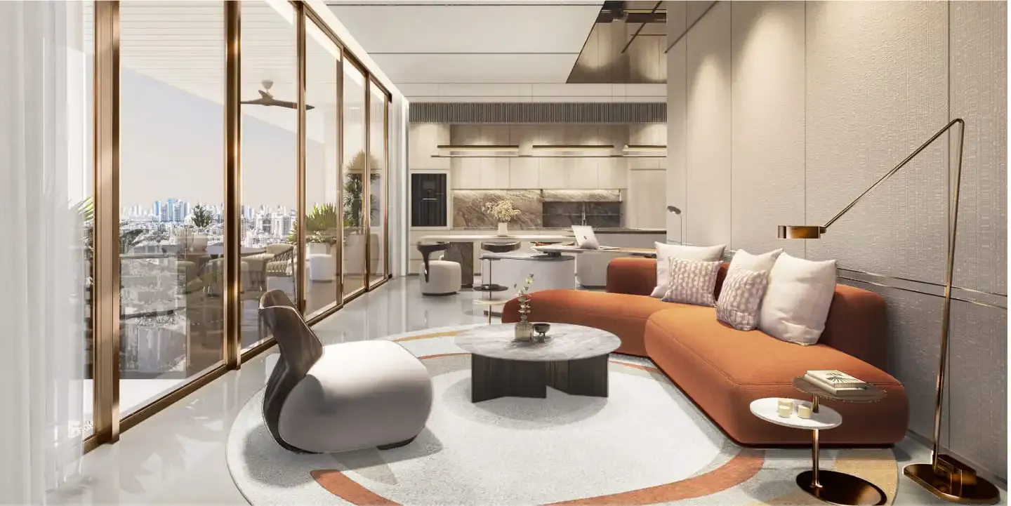 MAS Barsha Residency: interior living, photo 3 of 8