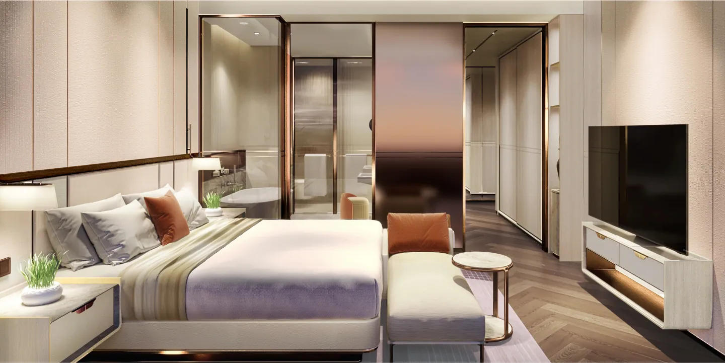 MAS Barsha Residency: interior bedroom, photo 4 of 8