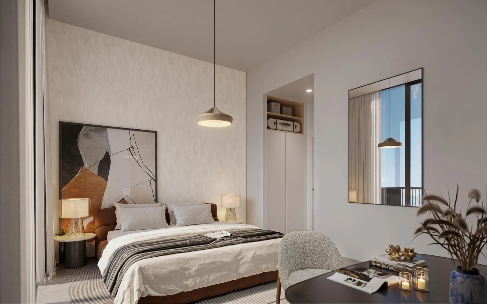 Riviera Lodge Residences: interior bedroom, photo 4 of 12