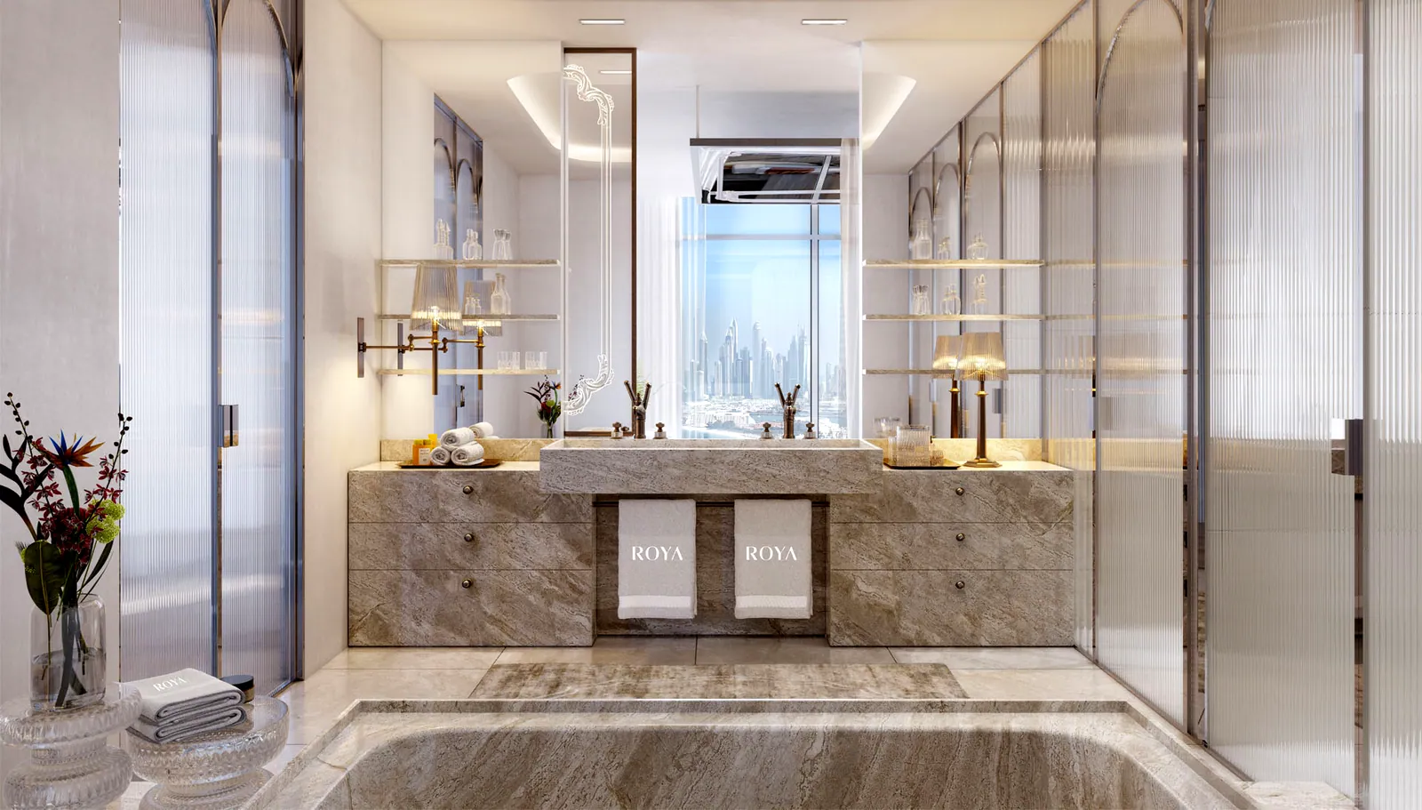 SLS Residences at Palm Jumeirah: interior living, photo 6 of 12